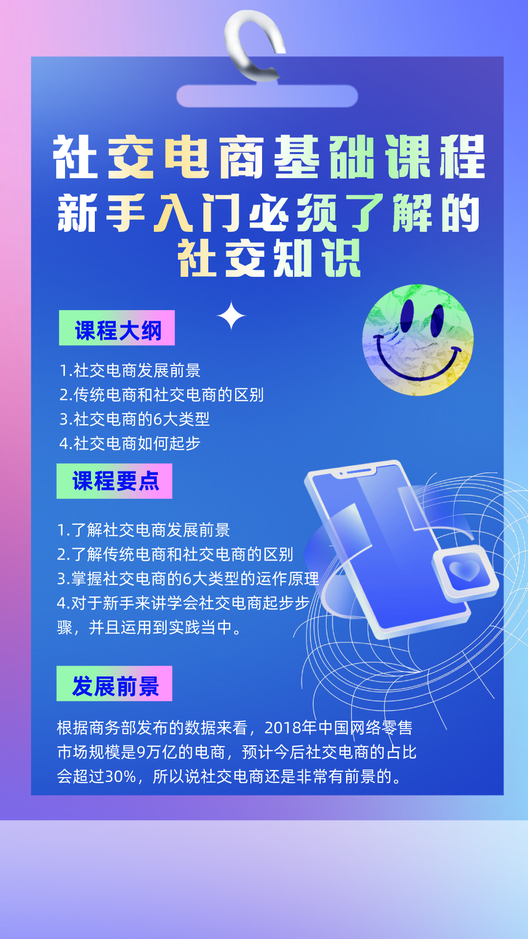 社交电商基础课程：新手入门必须了解的社交知识