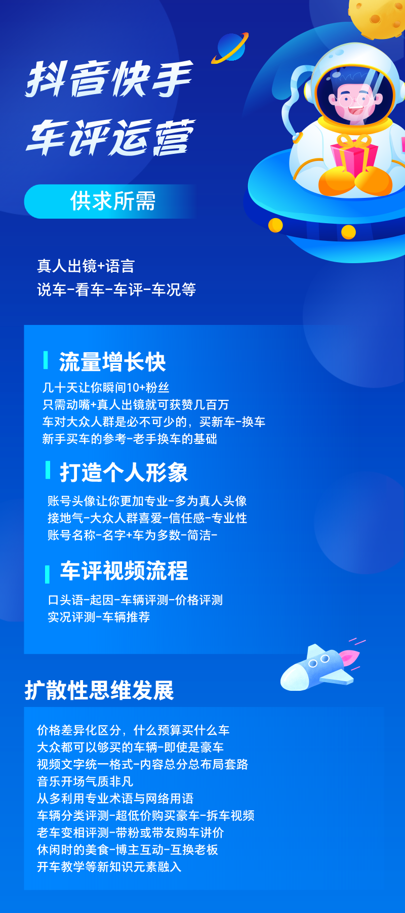 抖音快手课程详解：轻松搞定车评运营技巧