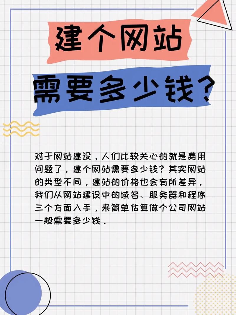 《从基础开始建一个网站的费用》