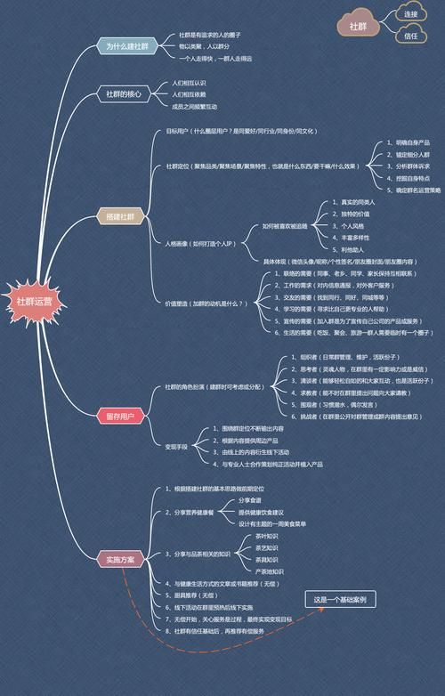 总结讨论社群营销的运营理念?
