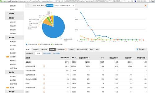 网站运营统计报告：流量、用户行为及收入趋势分析