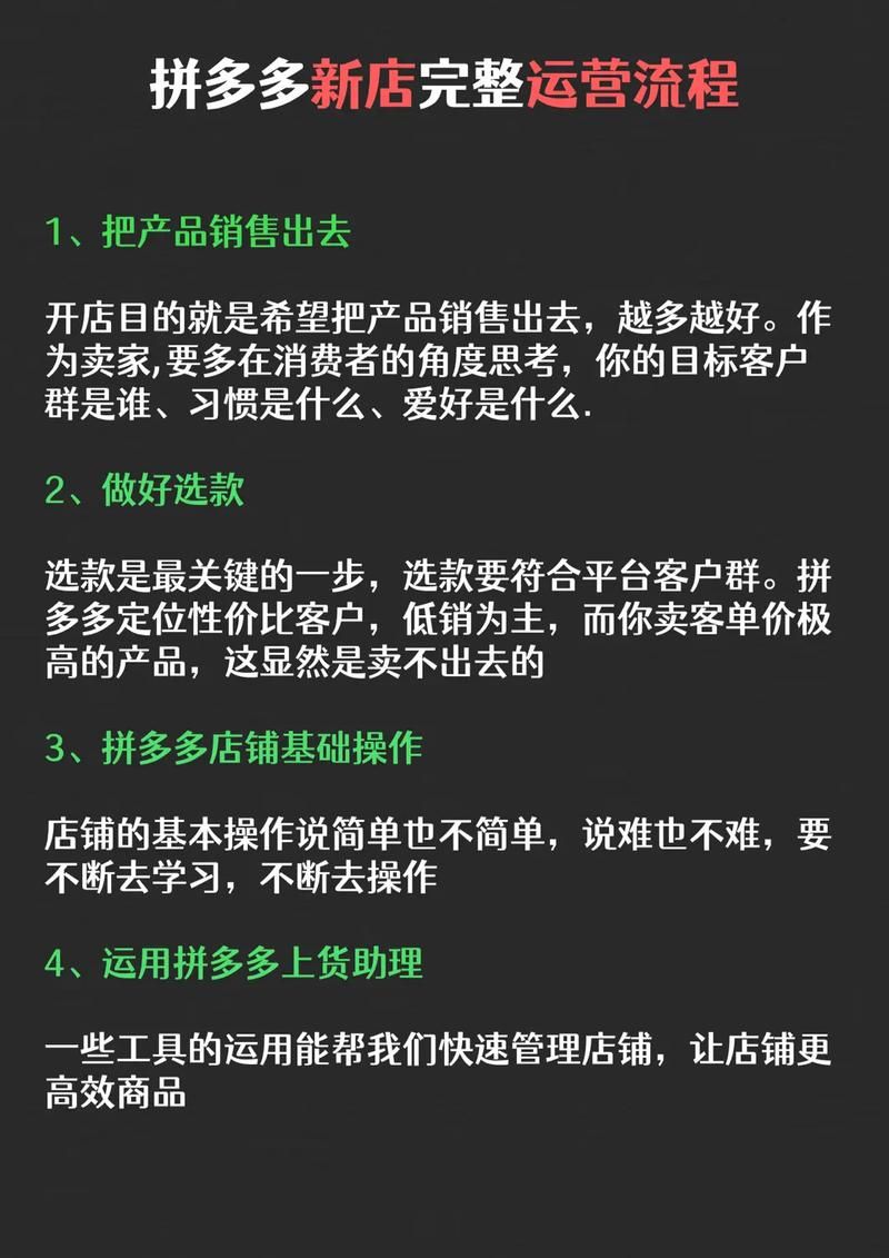 拼多多开店流程是怎样的?