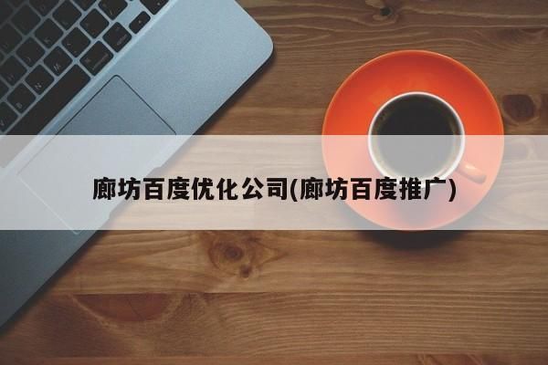 廊坊百度优化：提升搜索引擎排名的新途径