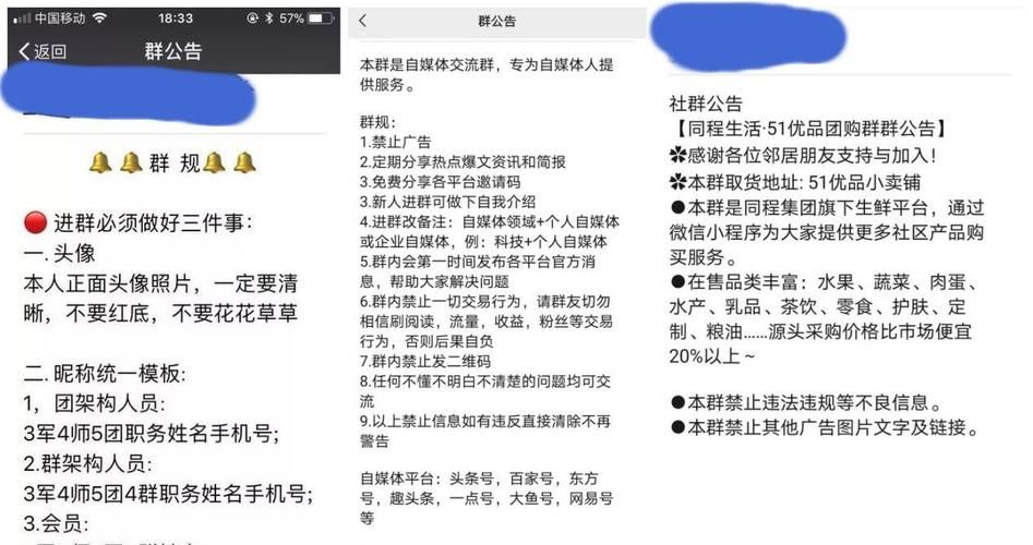 社群运营,群内禁止的公告怎么写???