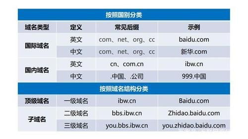 域名大全：探索数字世界的无尽宝藏