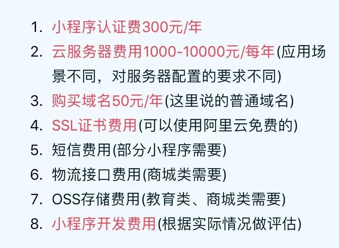 开发小程序的费用：全面解析，助您一臂之力