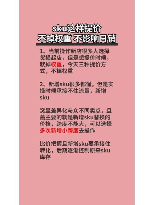 抖音运营sku是什么意思