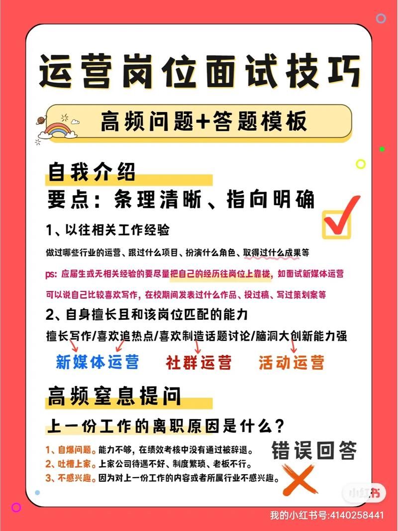 做为一个运营新手,面试技巧有哪些