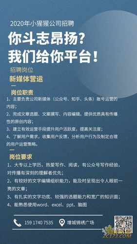 网络公司招聘信息，寻找有才华的你！